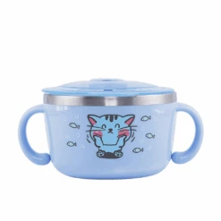 Richell Stainless Steel Bowl 480ml -Baby Products Shop richell stainless steel bowl 480ml lupipop 3