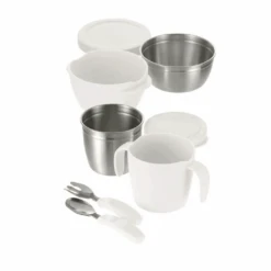 RICHELL TLI Stainless Steel Feeding Set -Baby Products Shop richell tli stainless steel feeding set lupipop 6