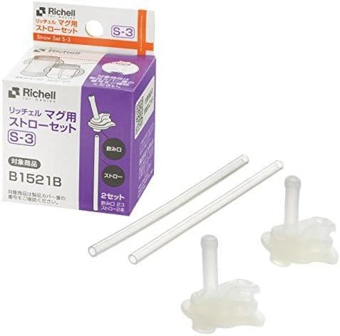 Richell - Tli Straw Mug Set R Blue Yellow Bear 14 Richell - Tli Straw Mug Set R Blue Yellow Bear - Image 12