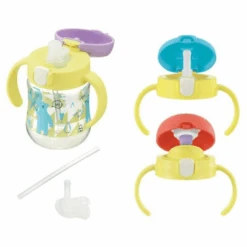 Richell - Tli Straw Mug Set R Blue Yellow Bear 17 Richell - Tli Straw Mug Set R Blue Yellow Bear -Baby Products Shop richell tli straw mug set r blue yellow bear lupipop 4