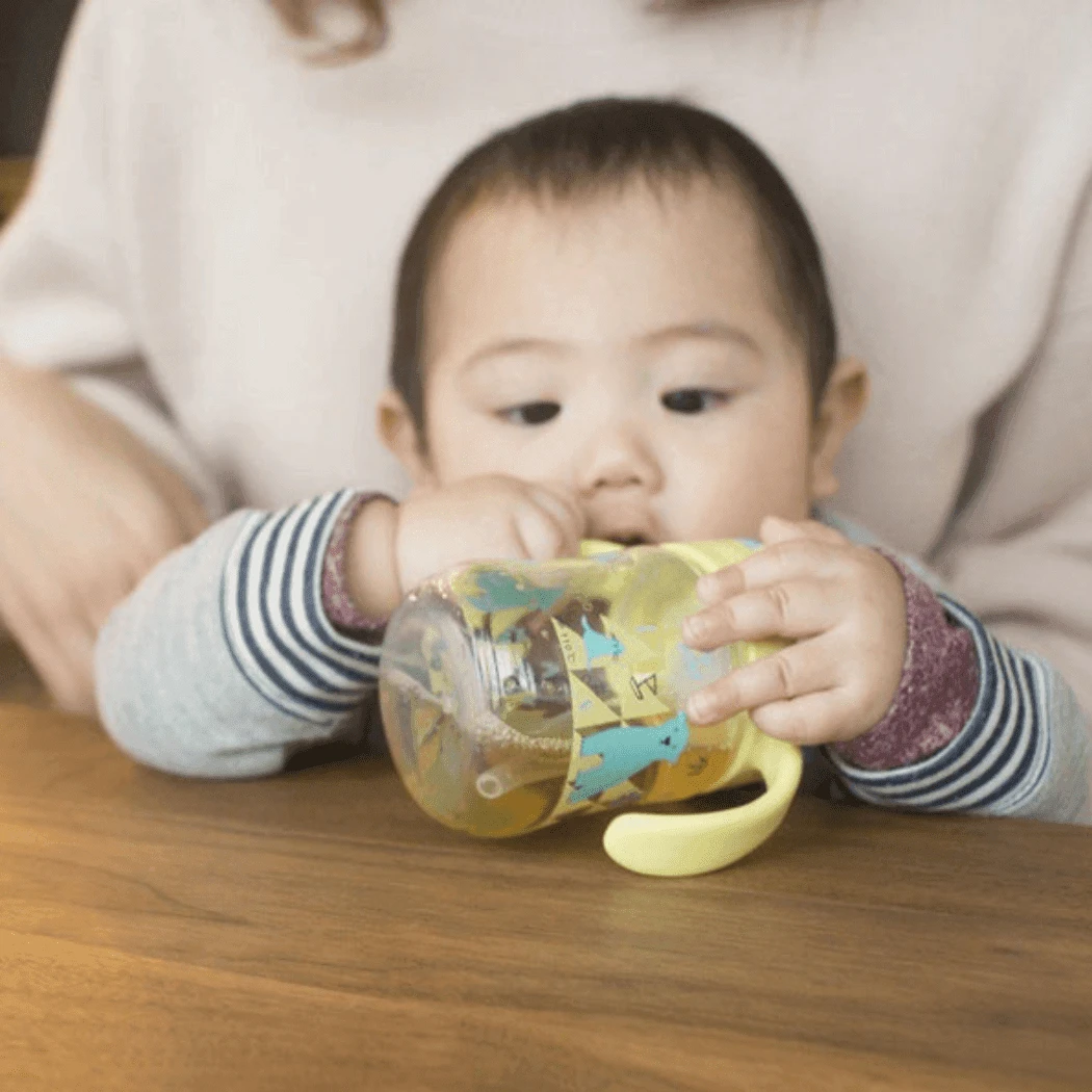 Richell - Tli Straw Mug Set R Blue Yellow Bear 8 Richell - Tli Straw Mug Set R Blue Yellow Bear - Image 6