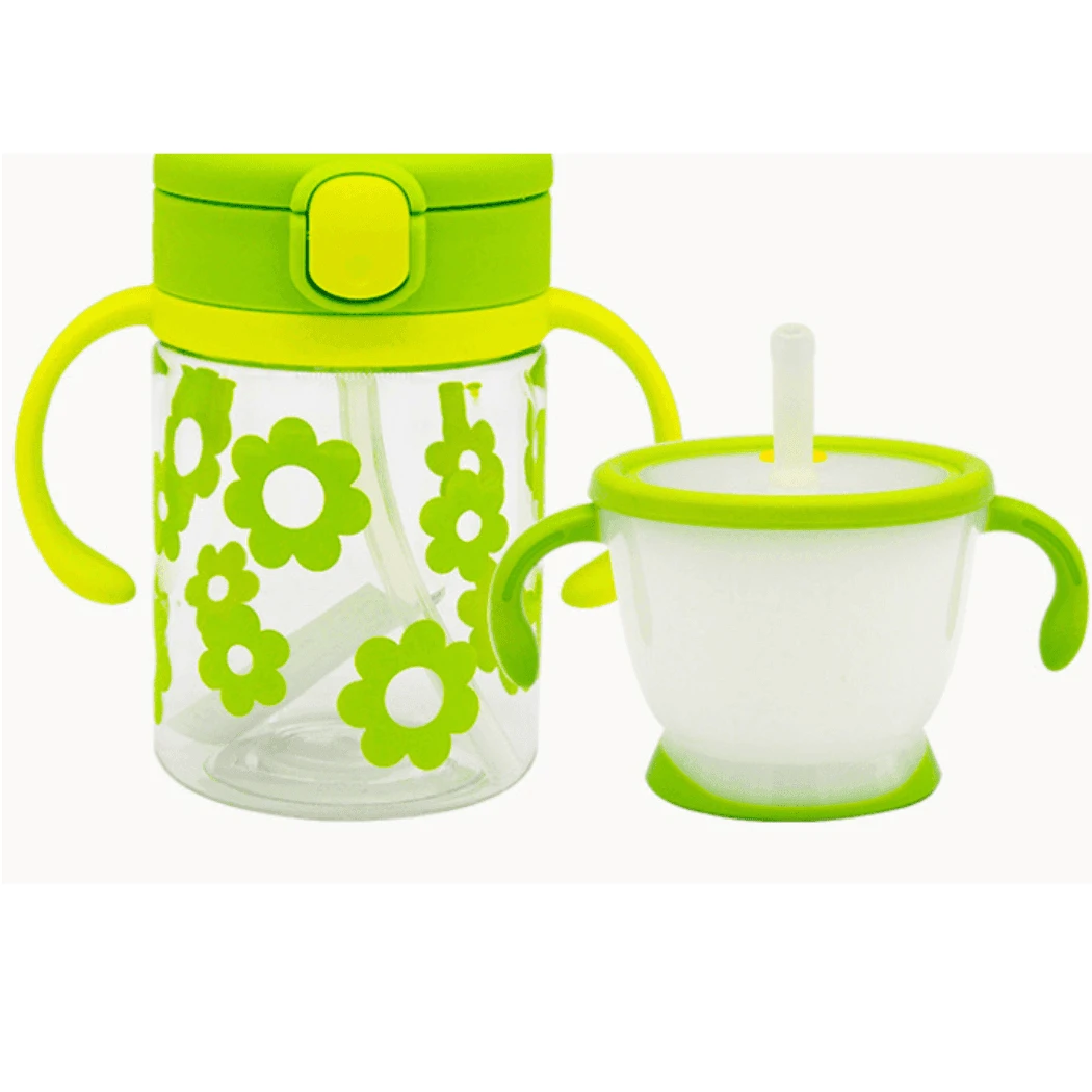 RICHELL TLI Straw Training Mug & Clear Straw Bottle 4 RICHELL TLI Straw Training Mug & Clear Straw Bottle - Image 2