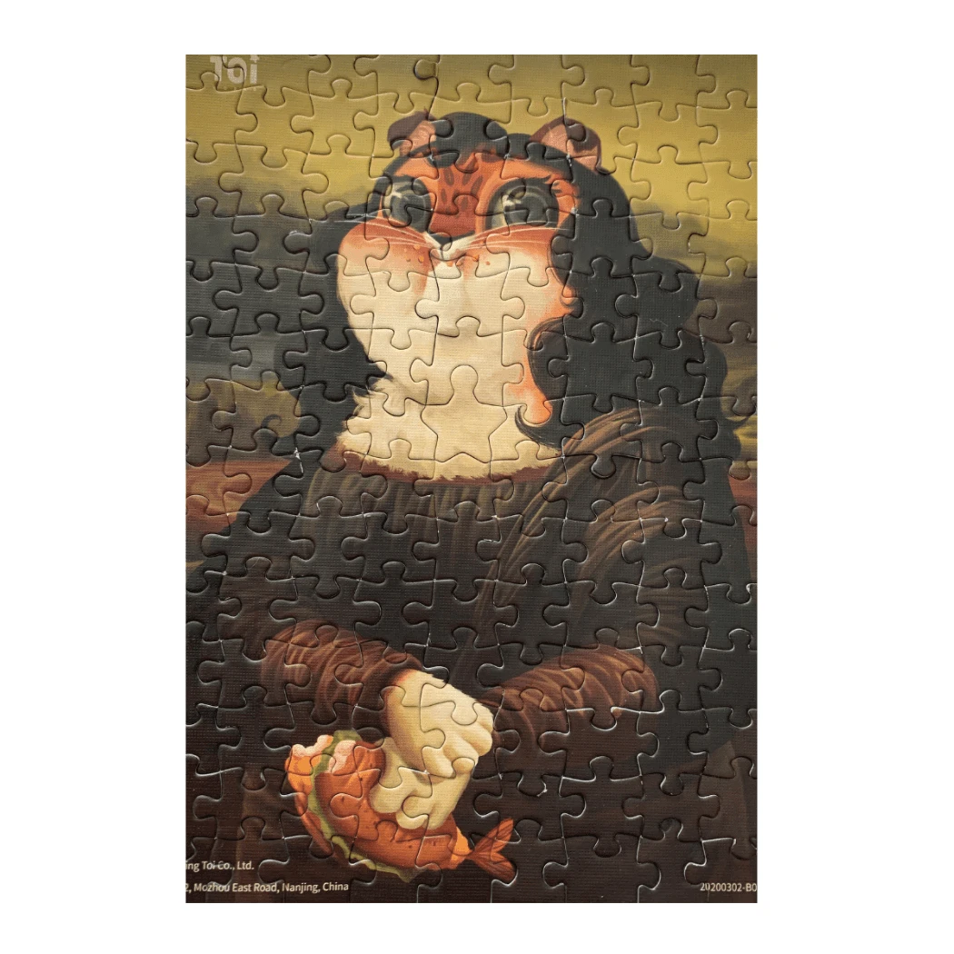 TOI Cat In Art Puzzle - Mona Lisa 5 TOI Cat In Art Puzzle - Mona Lisa - Image 3