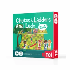 TOI ChutesLadders And Ludo 2in1