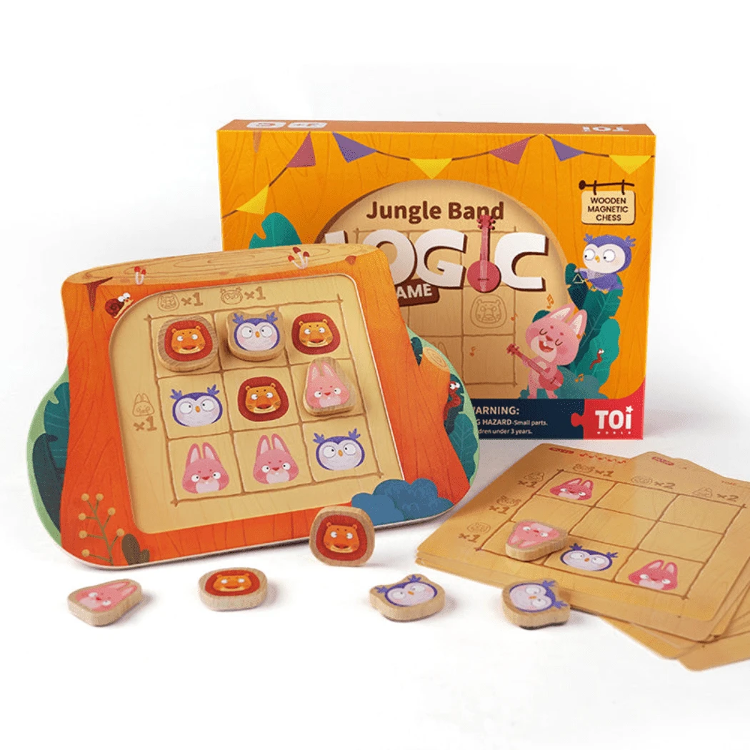 TOI Jungle Band Logic Game 3 TOI Jungle Band Logic Game