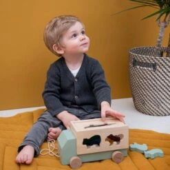 Trixie Wooden Animal Truck -Baby Products Shop trixie wooden animal truck lupipop 3