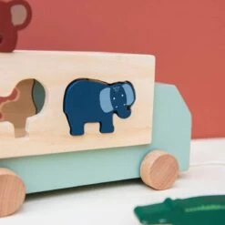 Trixie Wooden Animal Truck -Baby Products Shop trixie wooden animal truck lupipop 4