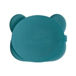 We Might Be Tiny Bear Stickie Plate- Blue Dusk 16 We Might Be Tiny Bear Stickie Plate- Blue Dusk -Baby Products Shop we might be tiny bear stickie plate blue dusk lupipop 5