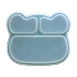 We Might Be Tiny Bear Stickie Plate- Blue Dusk 17 We Might Be Tiny Bear Stickie Plate- Blue Dusk -Baby Products Shop we might be tiny bear stickie plate blue dusk lupipop 6