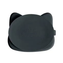 We Might Be Tiny Cat Stickie Plate - Charcoal 13 We Might Be Tiny Cat Stickie Plate - Charcoal -Baby Products Shop we might be tiny cat stickie plate charcoal lupipop 4