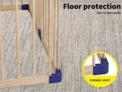 Wooden Playpen Premium Pine Wood Large Size -Baby Products Shop wooden playpen premium pine wood large size lupipop 16