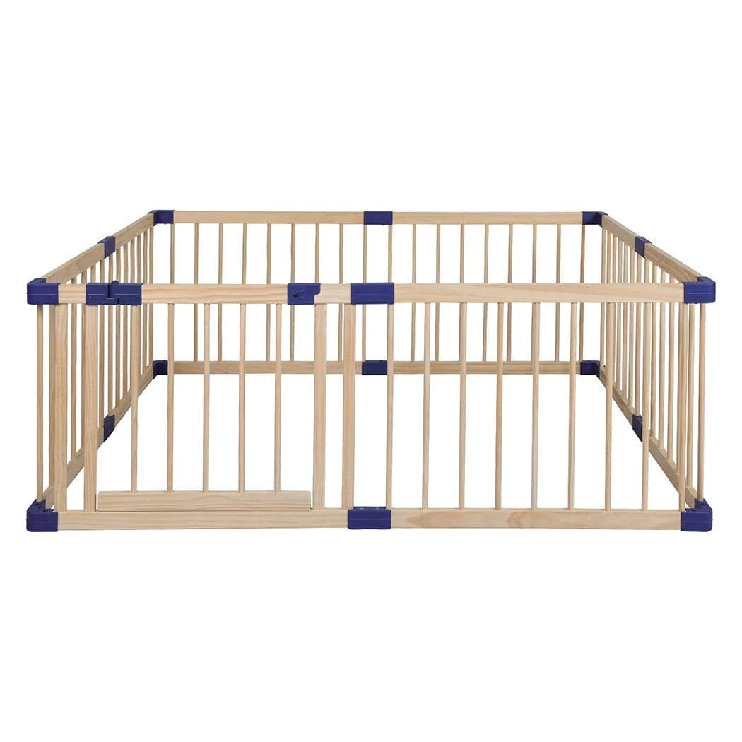 Wooden Playpen Premium Pine Wood Medium Size 4 Wooden Playpen Premium Pine Wood Medium Size - Image 2