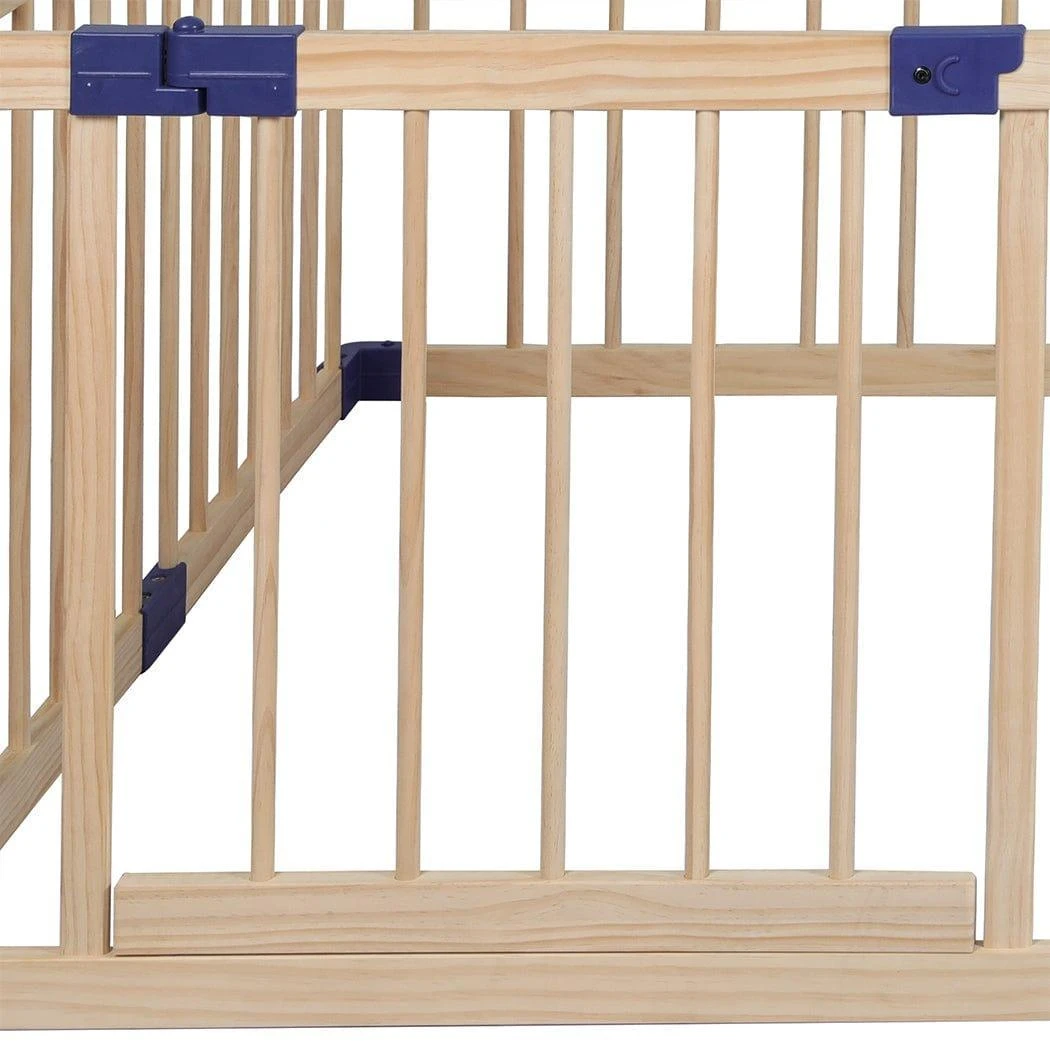 Wooden Playpen Premium Pine Wood Medium Size 7 Wooden Playpen Premium Pine Wood Medium Size - Image 5