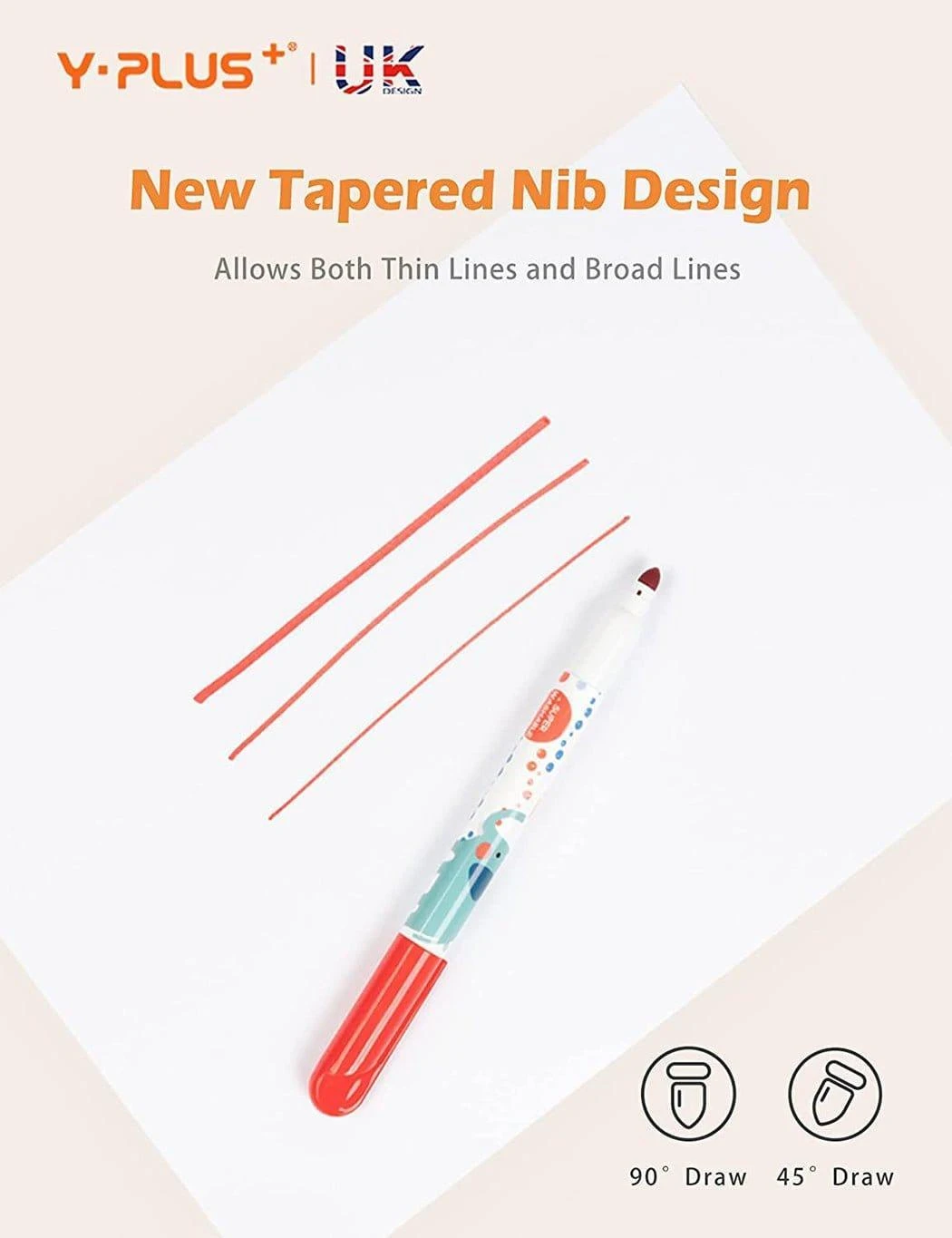 YPLUS Elephant Watercolor JUMBO Markers Set 8 YPLUS Elephant Watercolor JUMBO Markers Set - Image 6