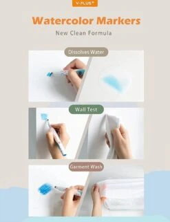 YPLUS Elephant Watercolor JUMBO Markers Set 16 YPLUS Elephant Watercolor JUMBO Markers Set -Baby Products Shop yplus elephant watercolor jumbo markers set lupipop 7