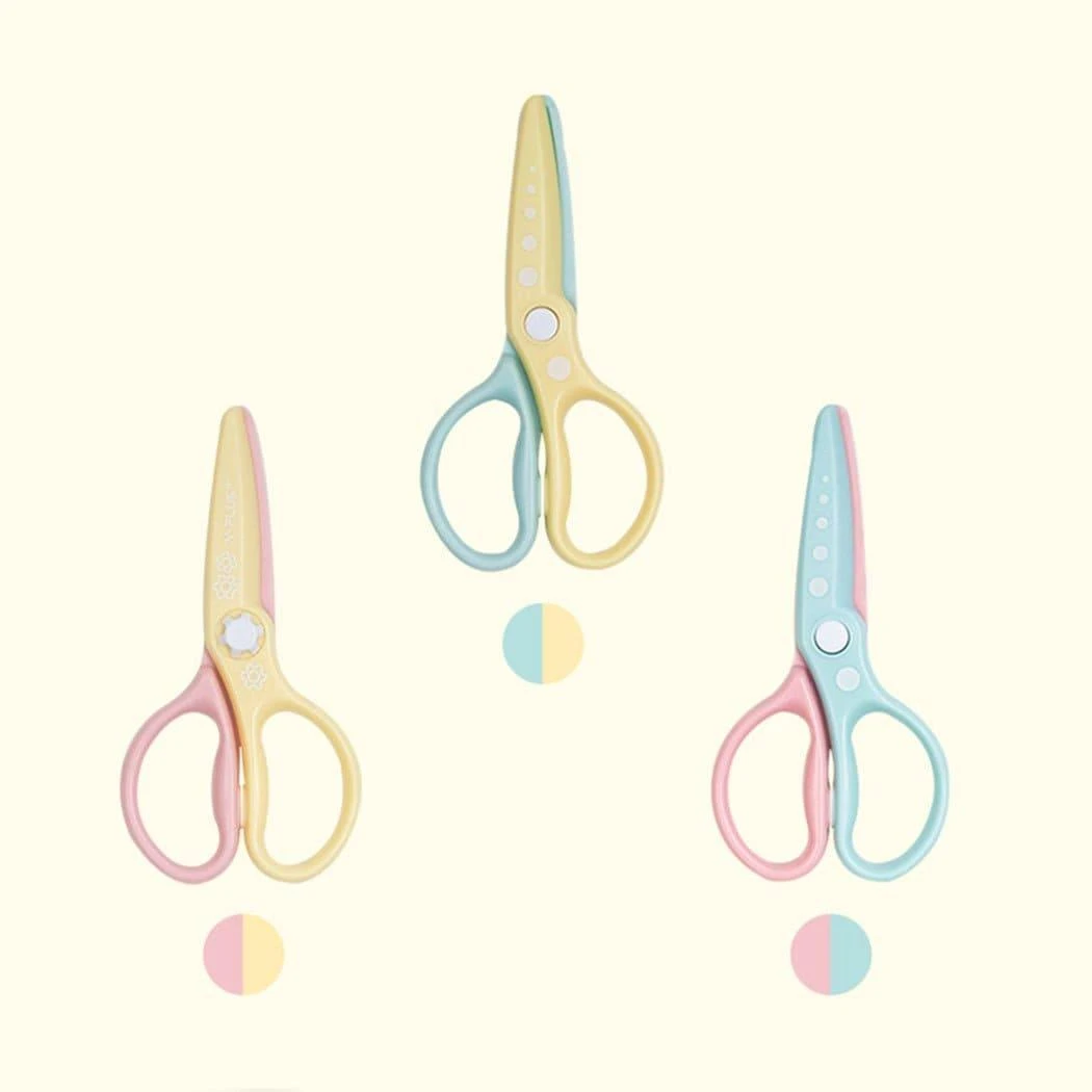 YPlus GEAR SafeSnip Macaron Children's Scissors 4 YPlus GEAR SafeSnip Macaron Children's Scissors - Image 2