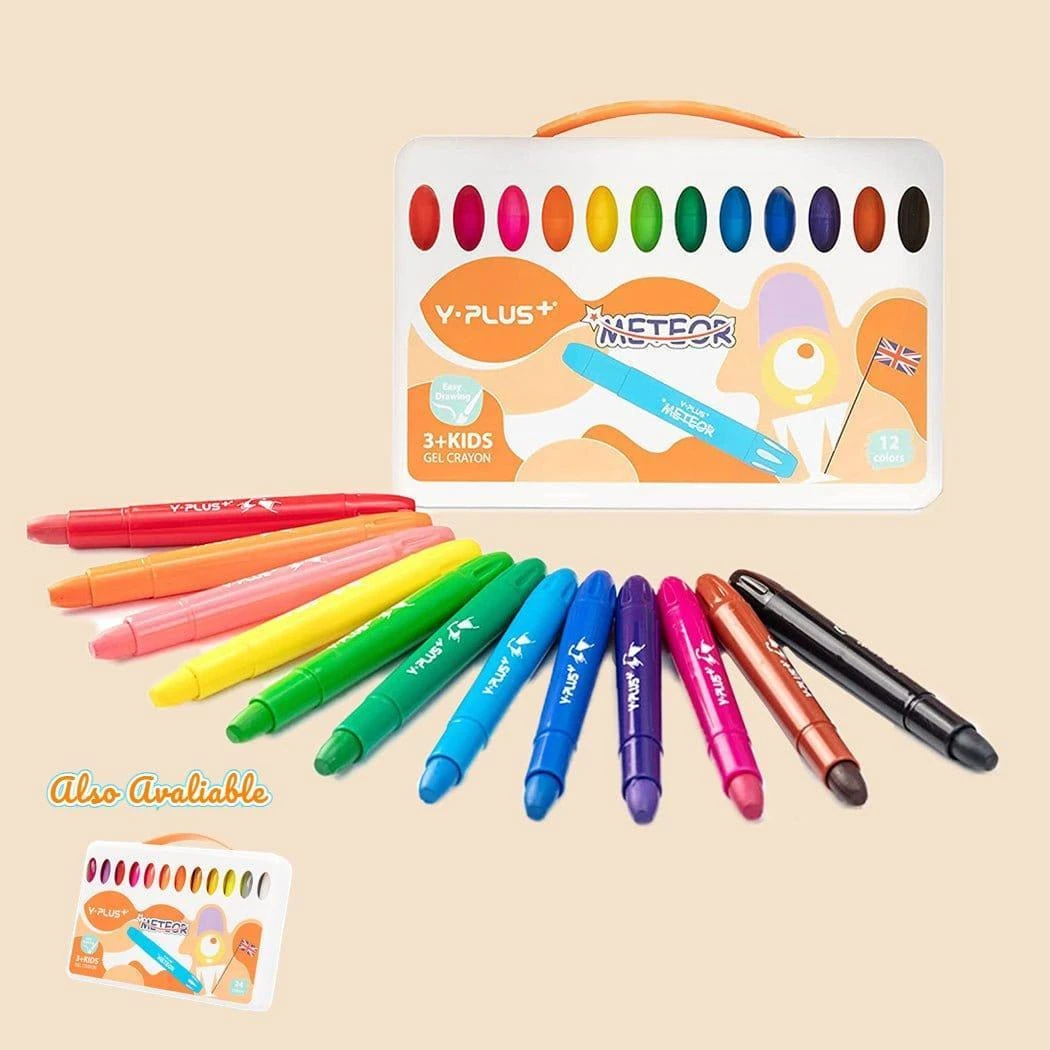 YPLUS METEOR Silky Gel Crayon Set 4 YPLUS METEOR Silky Gel Crayon Set - Image 2