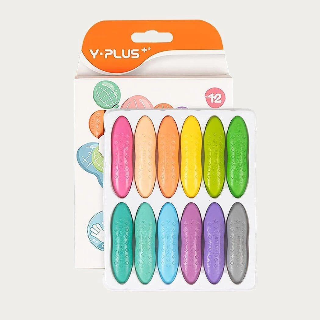 YPLUS Peanut Kids Washable Crayons Pastel Colors 3 YPLUS Peanut Kids Washable Crayons Pastel Colors